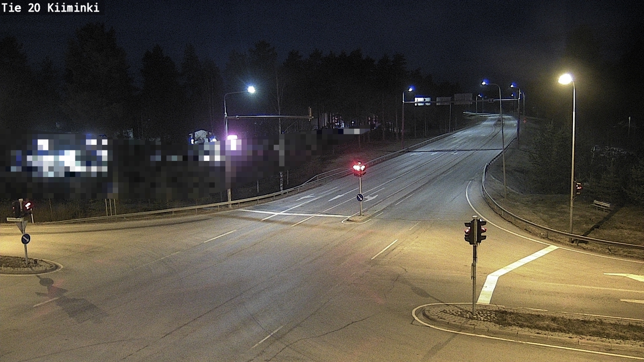 Weather Camera Image Road 20 Oulu Kiiminki, Oulu, Pohjois-Pohjanmaa