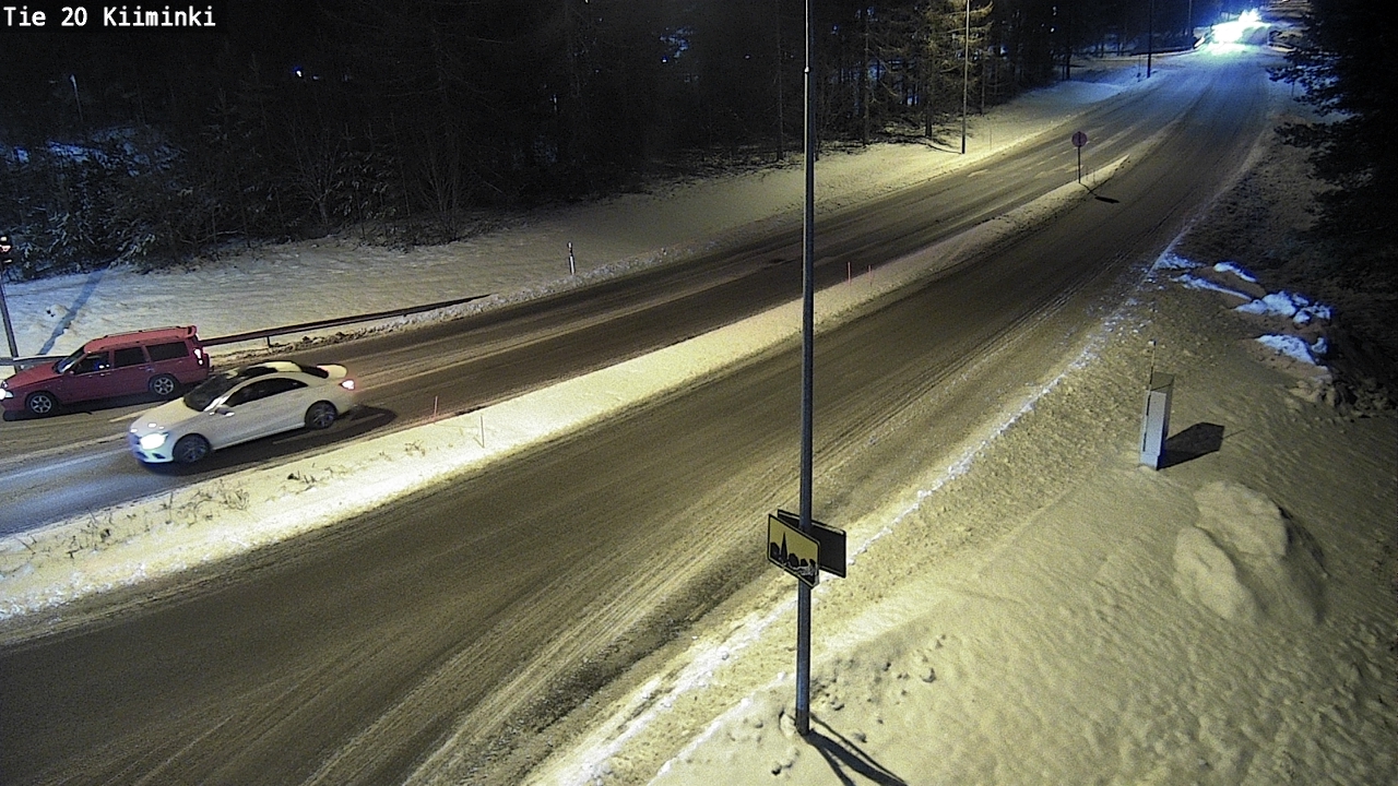 Weather Camera Image Road 20 Oulu Kiiminki, Oulu, Pohjois-Pohjanmaa