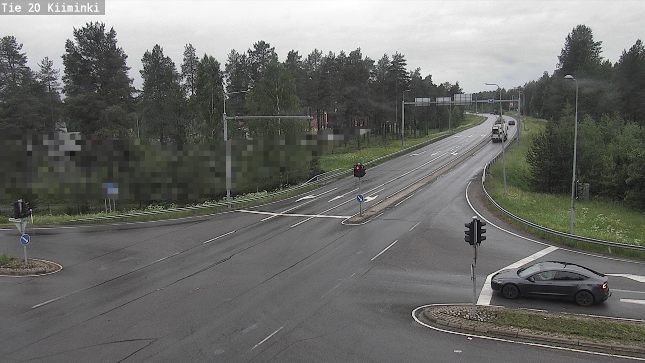 Weather Camera Image Road 20 Oulu Kiiminki, Oulu, Pohjois-Pohjanmaa