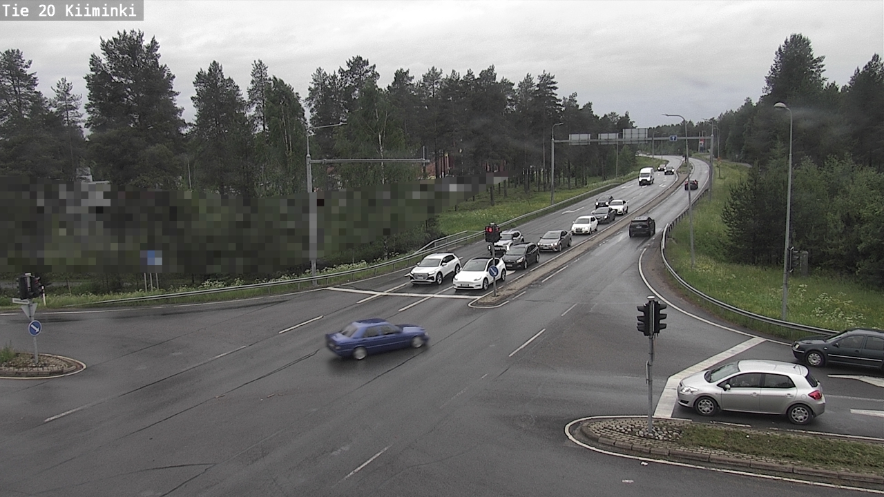 Weather Camera Image Road 20 Oulu Kiiminki, Oulu, Pohjois-Pohjanmaa