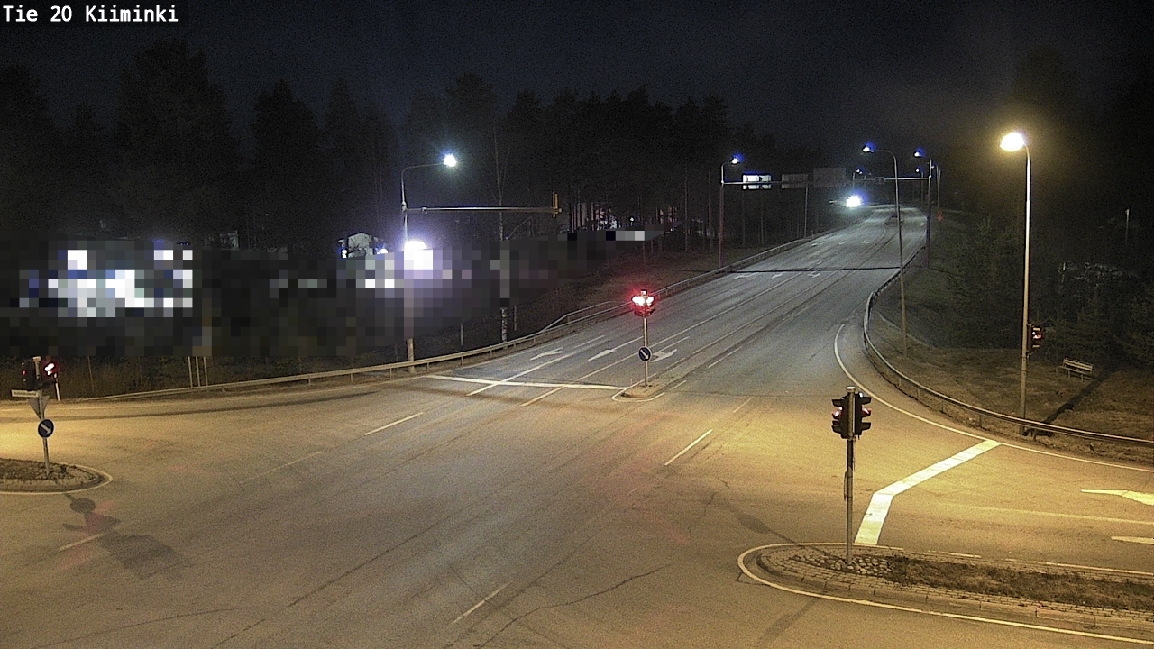 Weather Camera Image Road 20 Oulu Kiiminki, Oulu, Pohjois-Pohjanmaa