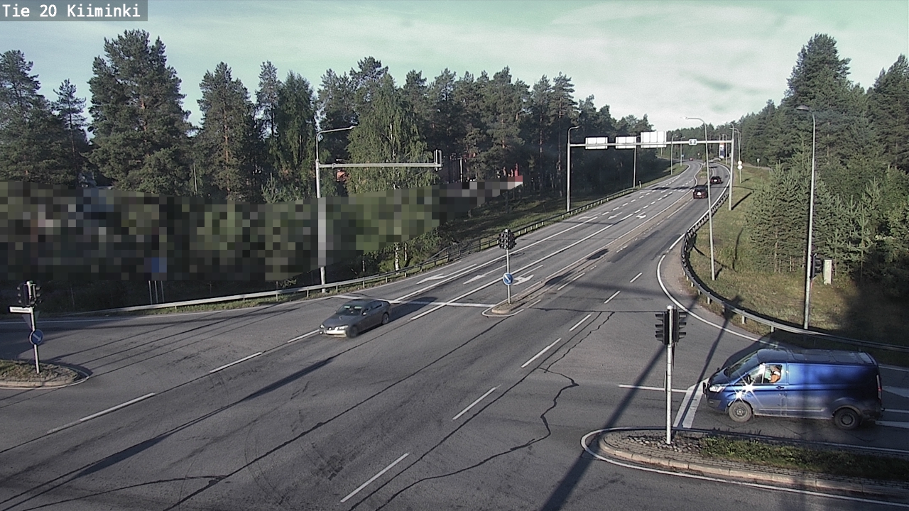 Weather Camera Image Road 20 Oulu Kiiminki, Oulu, Pohjois-Pohjanmaa