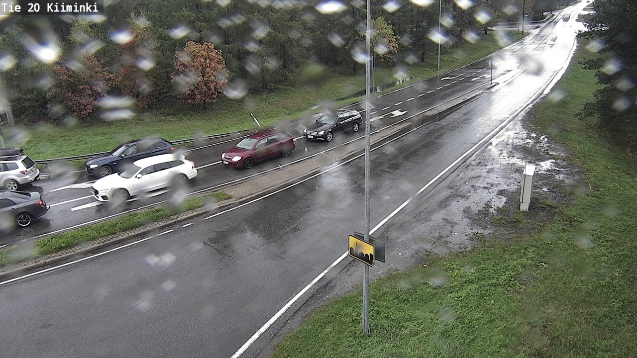 Weather Camera Image Road 20 Oulu Kiiminki, Oulu, Pohjois-Pohjanmaa