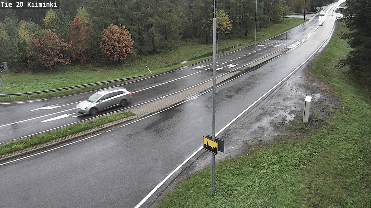 Weather Camera Image Road 20 Oulu Kiiminki, Oulu, Pohjois-Pohjanmaa