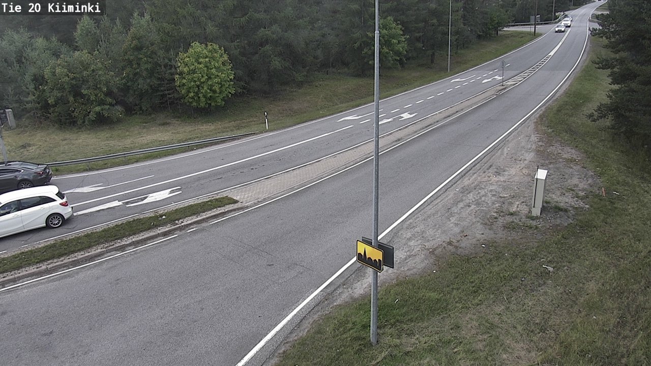 Weather Camera Image Road 20 Oulu Kiiminki, Oulu, Pohjois-Pohjanmaa