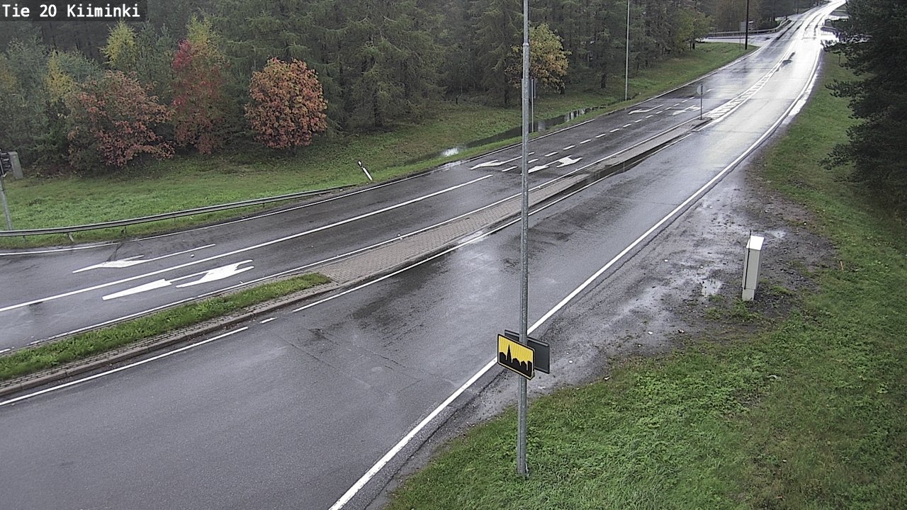 Weather Camera Image Road 20 Oulu Kiiminki, Oulu, Pohjois-Pohjanmaa