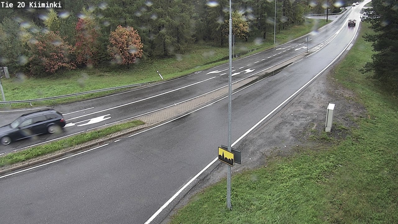 Weather Camera Image Road 20 Oulu Kiiminki, Oulu, Pohjois-Pohjanmaa