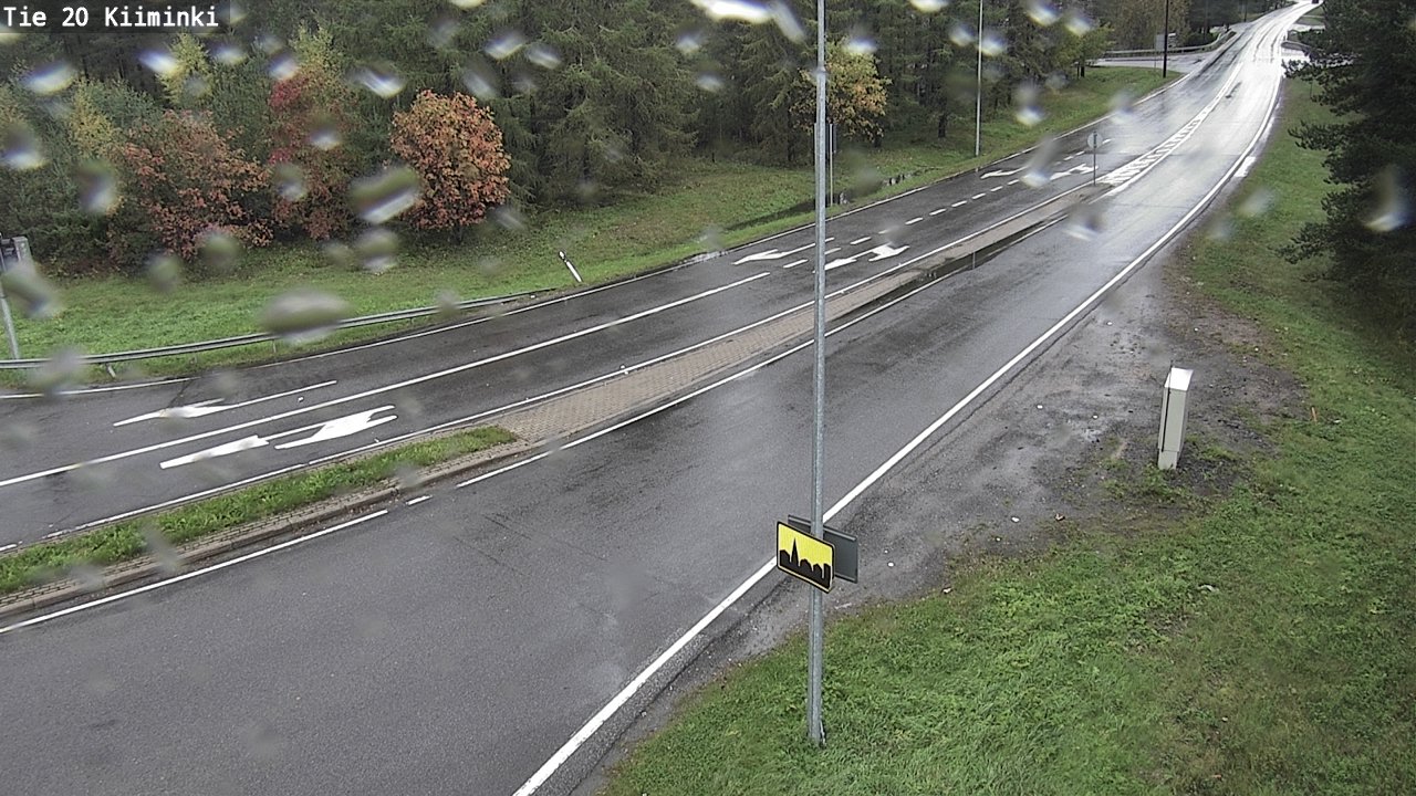 Weather Camera Image Road 20 Oulu Kiiminki, Oulu, Pohjois-Pohjanmaa