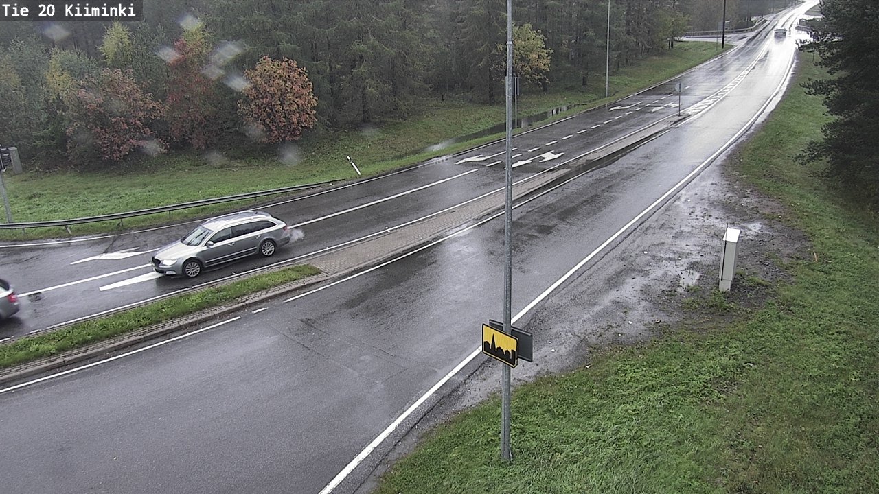 Weather Camera Image Road 20 Oulu Kiiminki, Oulu, Pohjois-Pohjanmaa