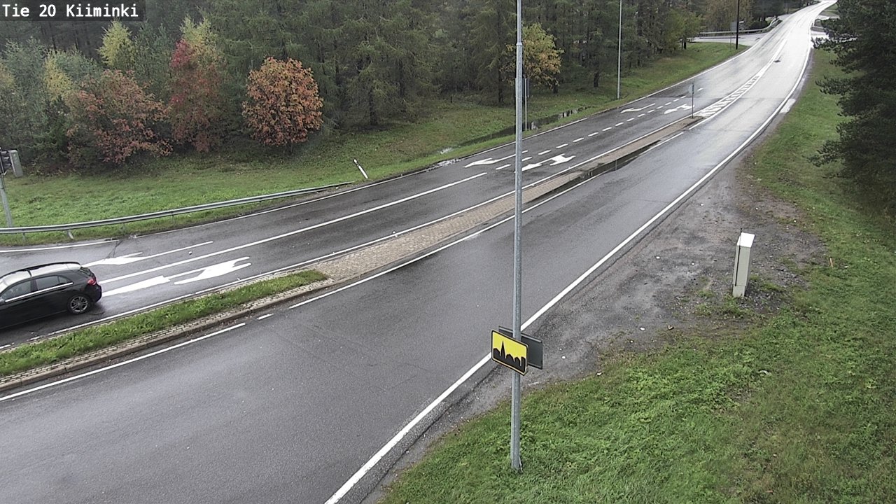 Weather Camera Image Road 20 Oulu Kiiminki, Oulu, Pohjois-Pohjanmaa
