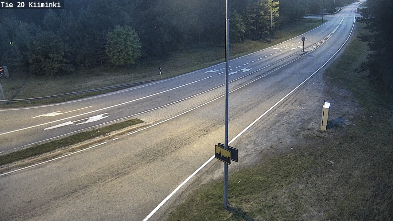 Weather Camera Image Road 20 Oulu Kiiminki, Oulu, Pohjois-Pohjanmaa