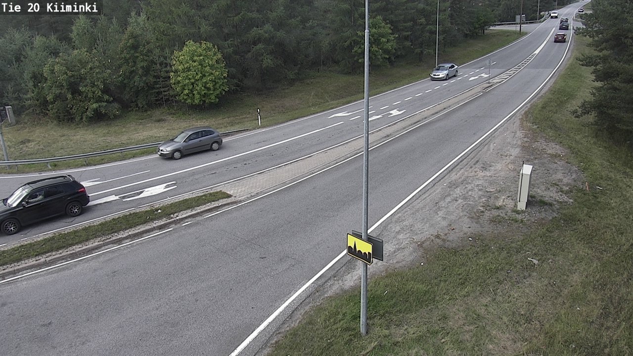 Weather Camera Image Road 20 Oulu Kiiminki, Oulu, Pohjois-Pohjanmaa