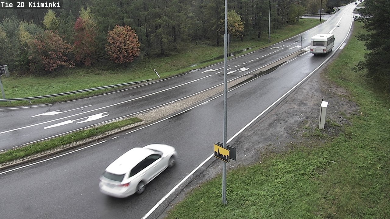 Weather Camera Image Road 20 Oulu Kiiminki, Oulu, Pohjois-Pohjanmaa