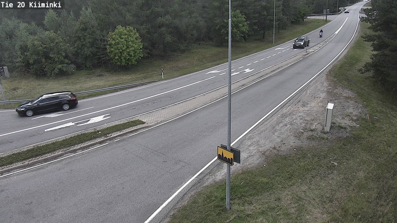 Weather Camera Image Road 20 Oulu Kiiminki, Oulu, Pohjois-Pohjanmaa