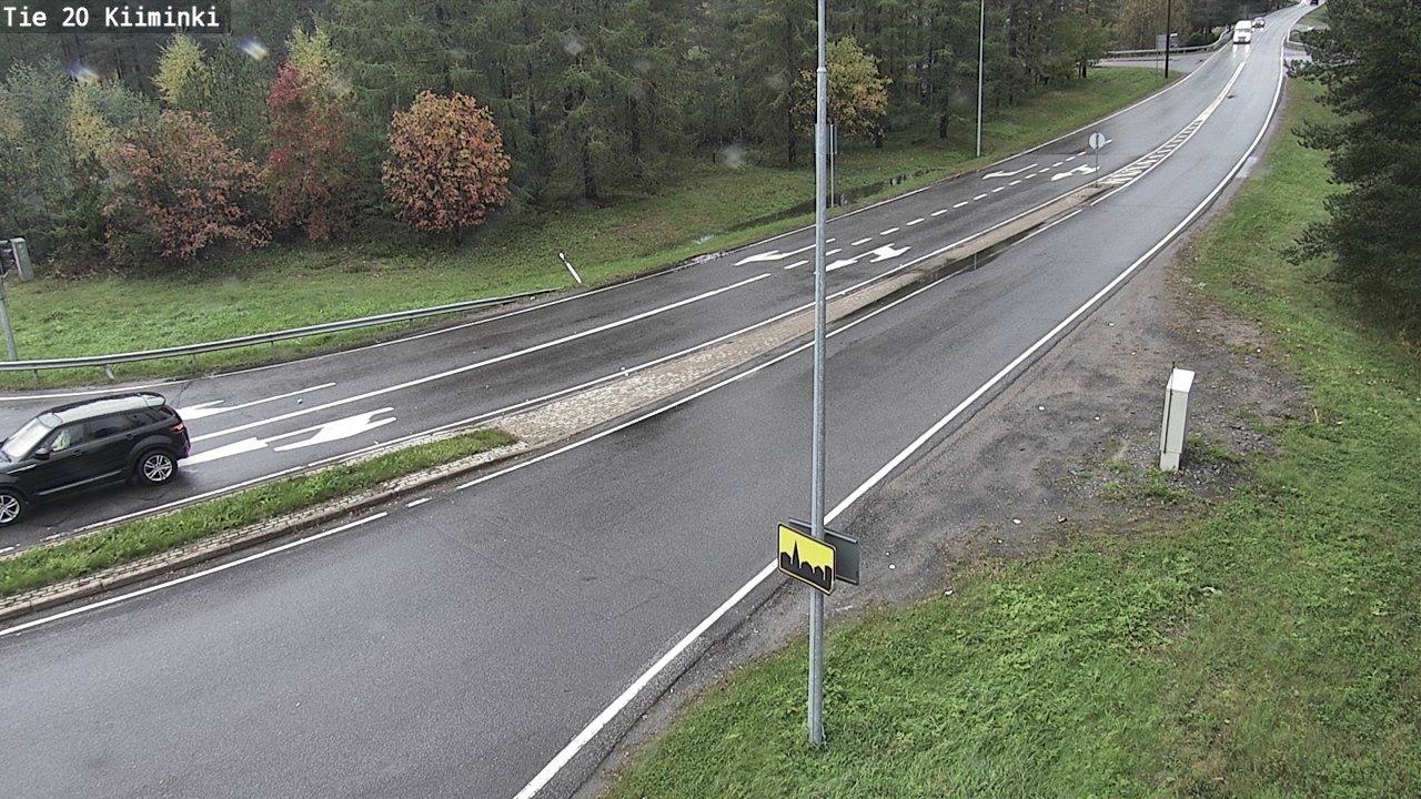 Weather Camera Image Road 20 Oulu Kiiminki, Oulu, Pohjois-Pohjanmaa