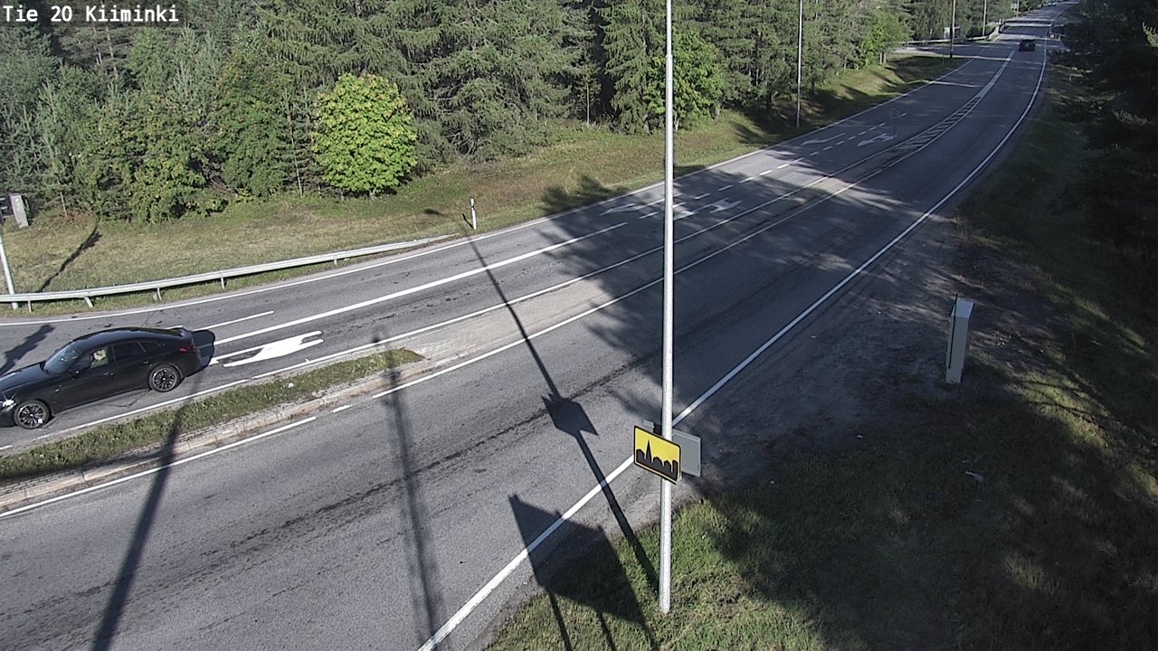 Weather Camera Image Road 20 Oulu Kiiminki, Oulu, Pohjois-Pohjanmaa