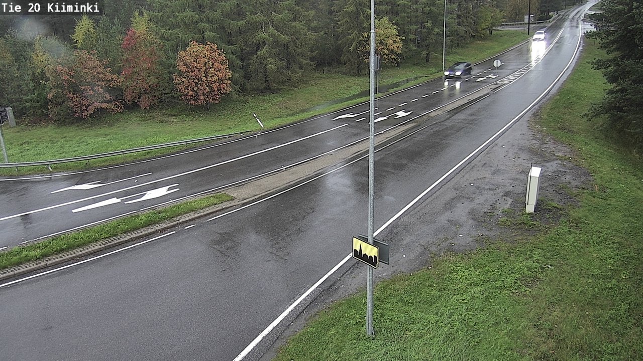 Weather Camera Image Road 20 Oulu Kiiminki, Oulu, Pohjois-Pohjanmaa