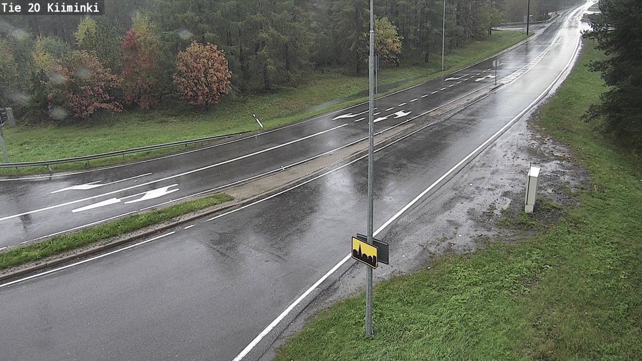 Weather Camera Image Road 20 Oulu Kiiminki, Oulu, Pohjois-Pohjanmaa