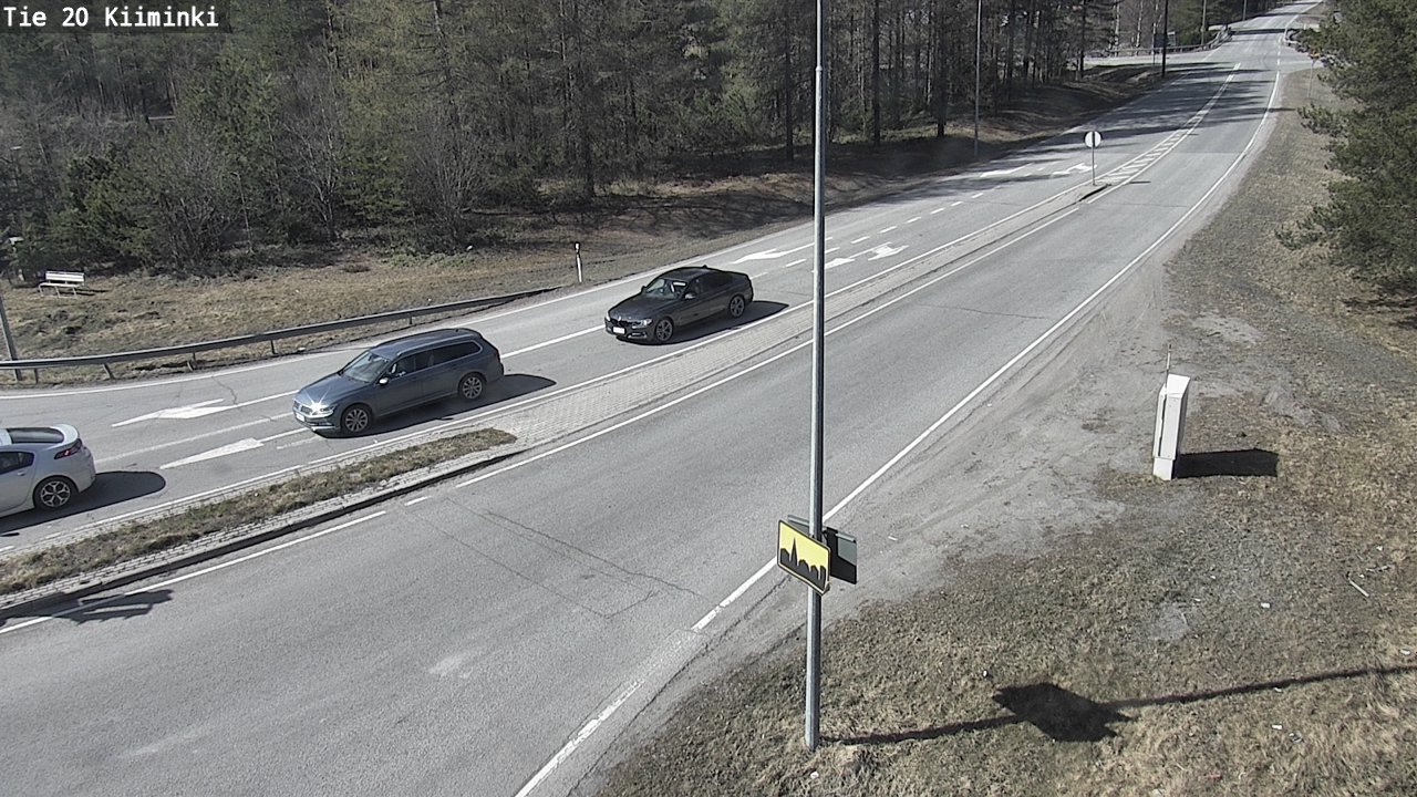 Kelikamerat Kuva Tie 20 Oulu Kiiminki, Oulu, Pohjois-Pohjanmaa