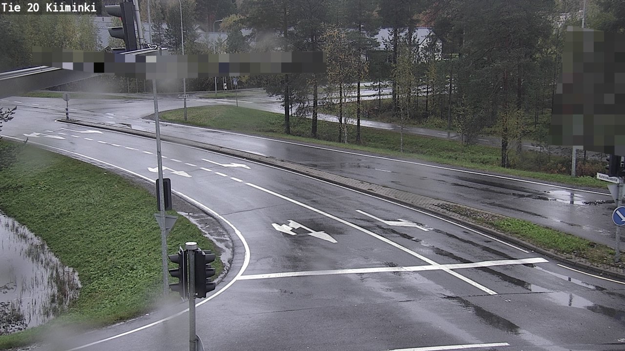 Weather Camera Image Road 20 Oulu Kiiminki, Oulu, Pohjois-Pohjanmaa