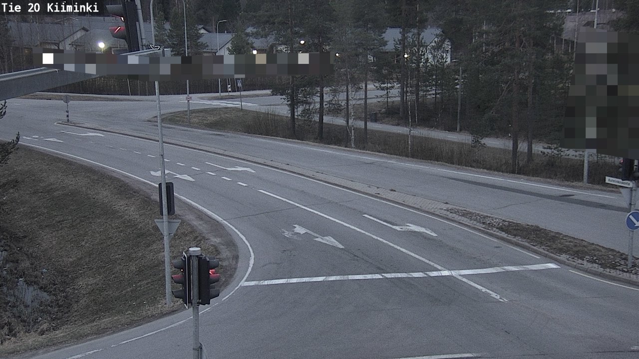Weather Camera Image Road 20 Oulu Kiiminki, Oulu, Pohjois-Pohjanmaa