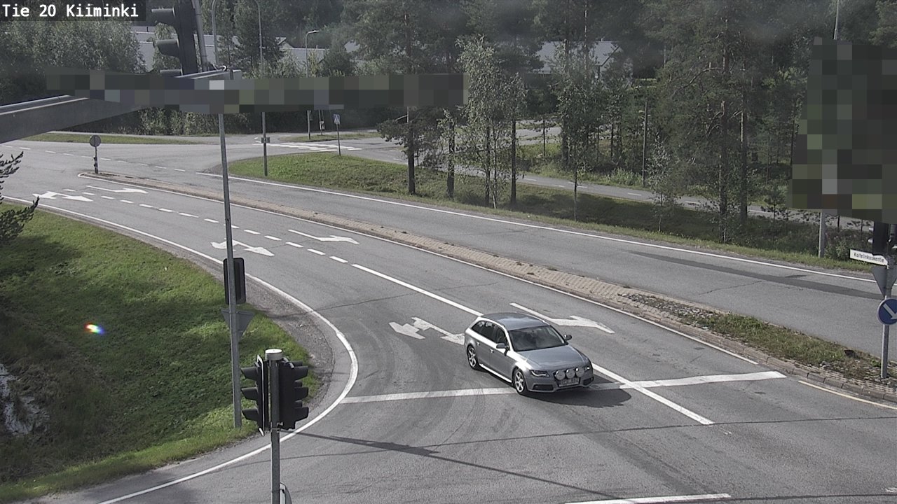 Weather Camera Image Road 20 Oulu Kiiminki, Oulu, Pohjois-Pohjanmaa