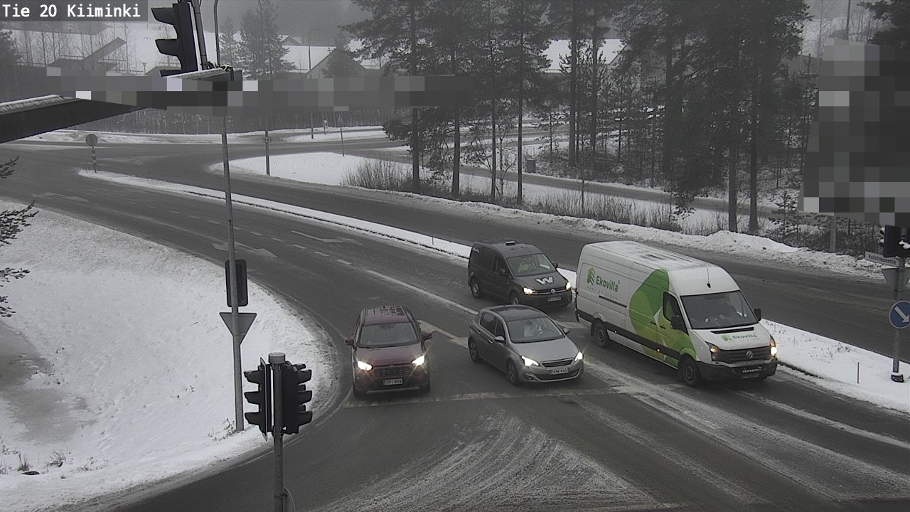 Weather Camera Image Road 20 Oulu Kiiminki, Oulu, Pohjois-Pohjanmaa