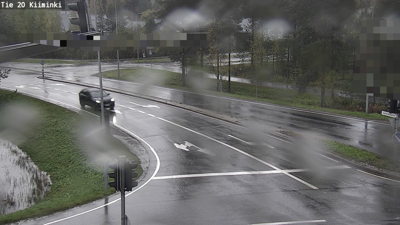 Weather Camera Image Road 20 Oulu Kiiminki, Oulu, Pohjois-Pohjanmaa