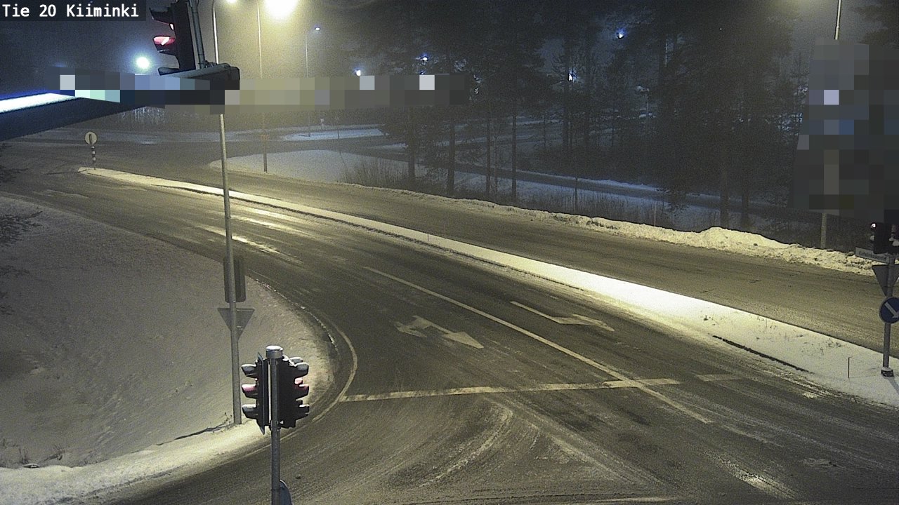 Weather Camera Image Road 20 Oulu Kiiminki, Oulu, Pohjois-Pohjanmaa