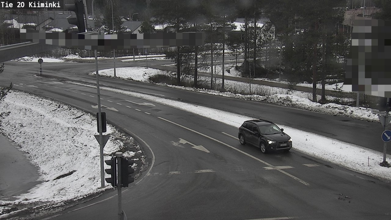 Weather Camera Image Road 20 Oulu Kiiminki, Oulu, Pohjois-Pohjanmaa