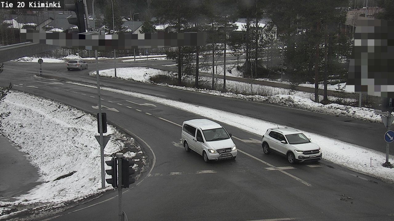 Weather Camera Image Road 20 Oulu Kiiminki, Oulu, Pohjois-Pohjanmaa