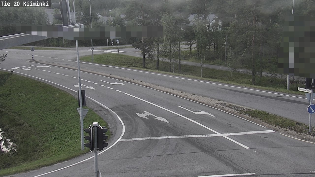 Weather Camera Image Road 20 Oulu Kiiminki, Oulu, Pohjois-Pohjanmaa
