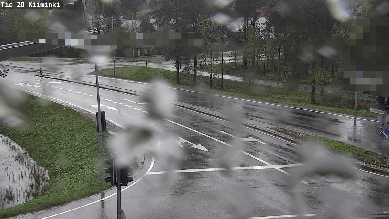 Weather Camera Image Road 20 Oulu Kiiminki, Oulu, Pohjois-Pohjanmaa