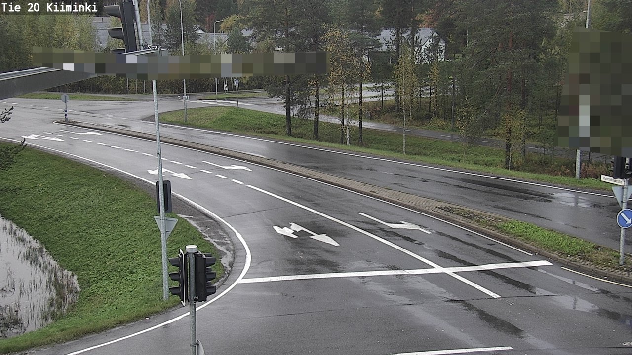 Weather Camera Image Road 20 Oulu Kiiminki, Oulu, Pohjois-Pohjanmaa