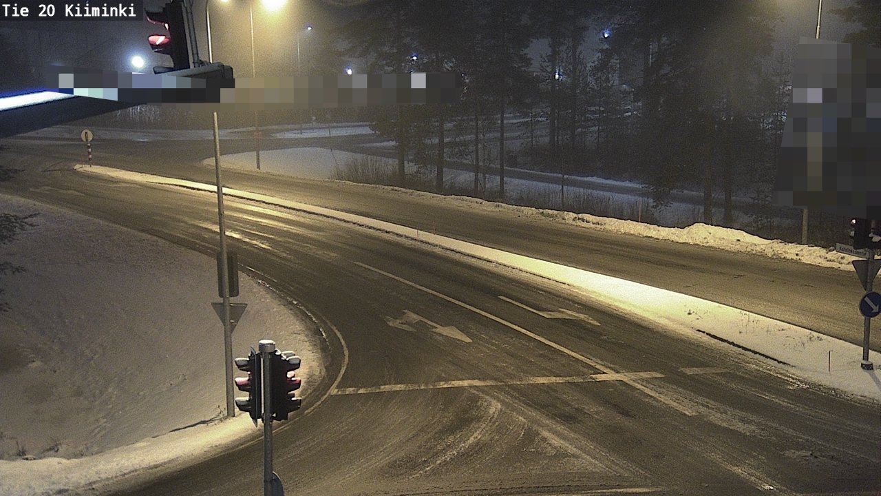 Weather Camera Image Road 20 Oulu Kiiminki, Oulu, Pohjois-Pohjanmaa