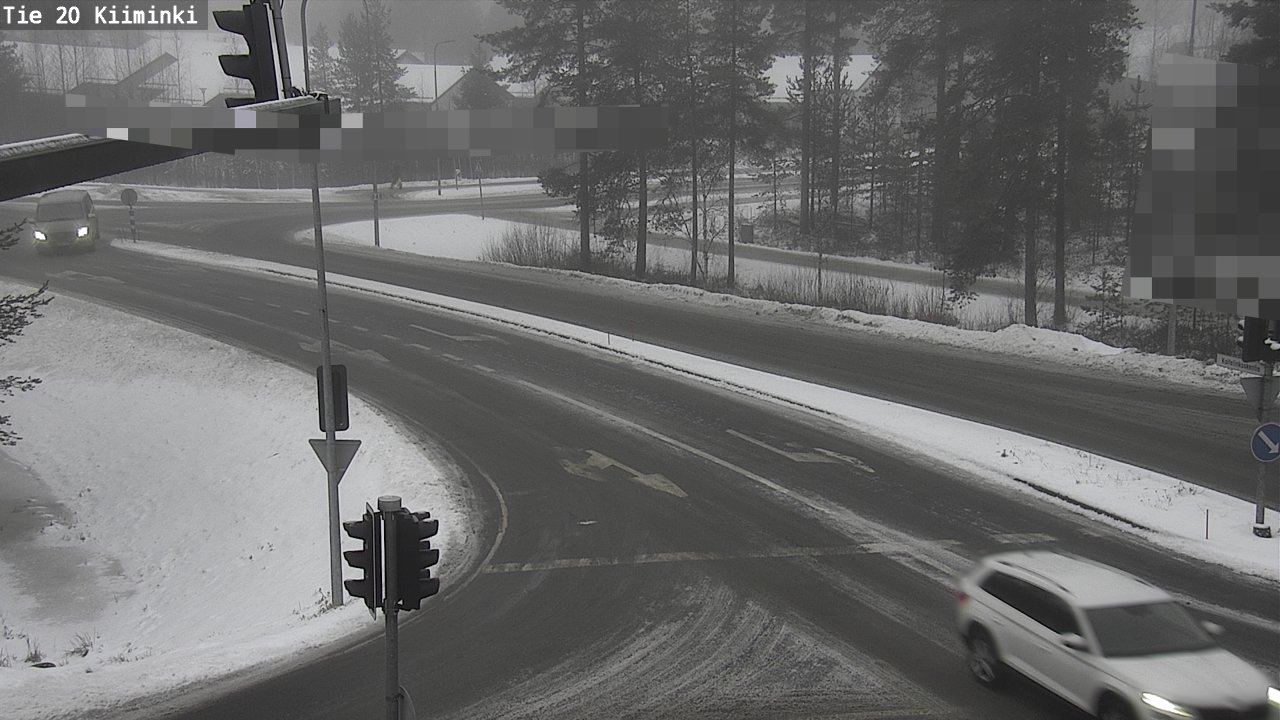 Weather Camera Image Road 20 Oulu Kiiminki, Oulu, Pohjois-Pohjanmaa