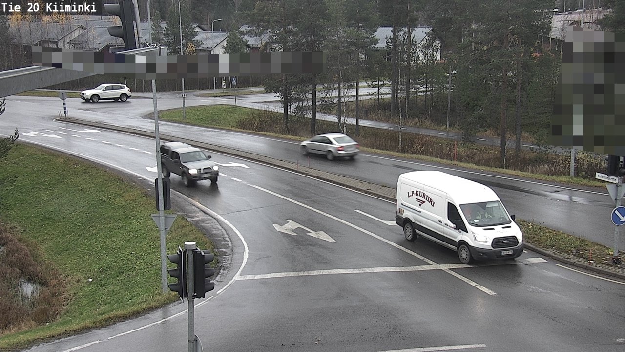 Weather Camera Image Road 20 Oulu Kiiminki, Oulu, Pohjois-Pohjanmaa