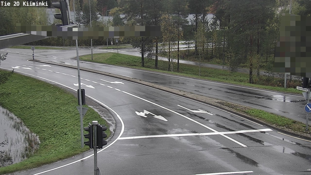 Weather Camera Image Road 20 Oulu Kiiminki, Oulu, Pohjois-Pohjanmaa