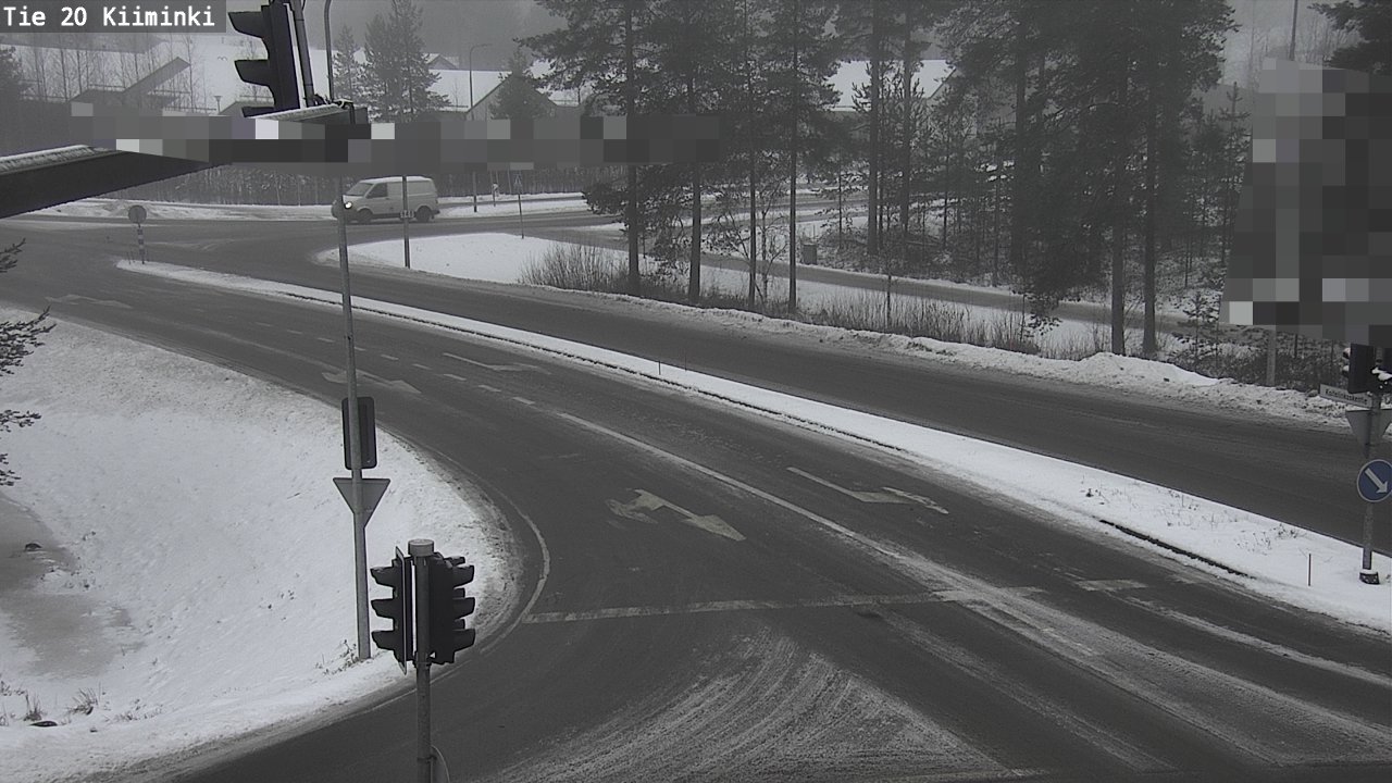 Weather Camera Image Road 20 Oulu Kiiminki, Oulu, Pohjois-Pohjanmaa