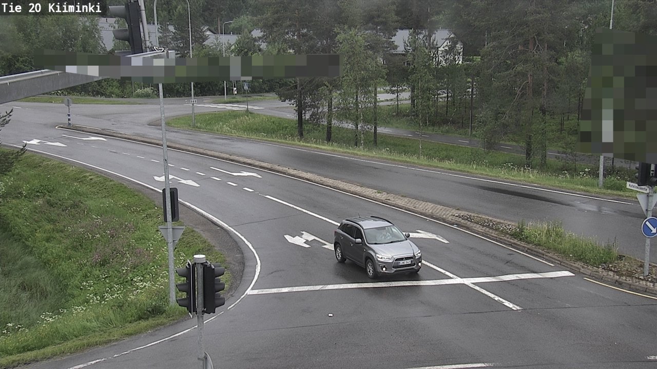 Weather Camera Image Road 20 Oulu Kiiminki, Oulu, Pohjois-Pohjanmaa