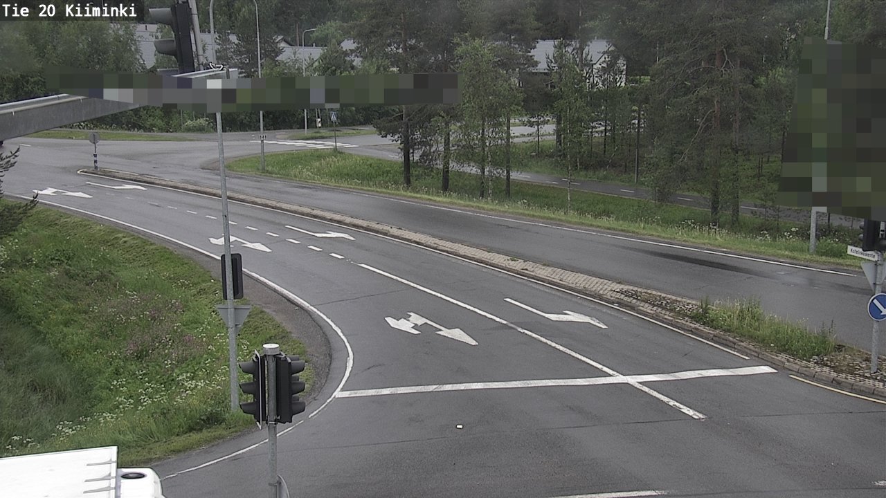 Weather Camera Image Road 20 Oulu Kiiminki, Oulu, Pohjois-Pohjanmaa