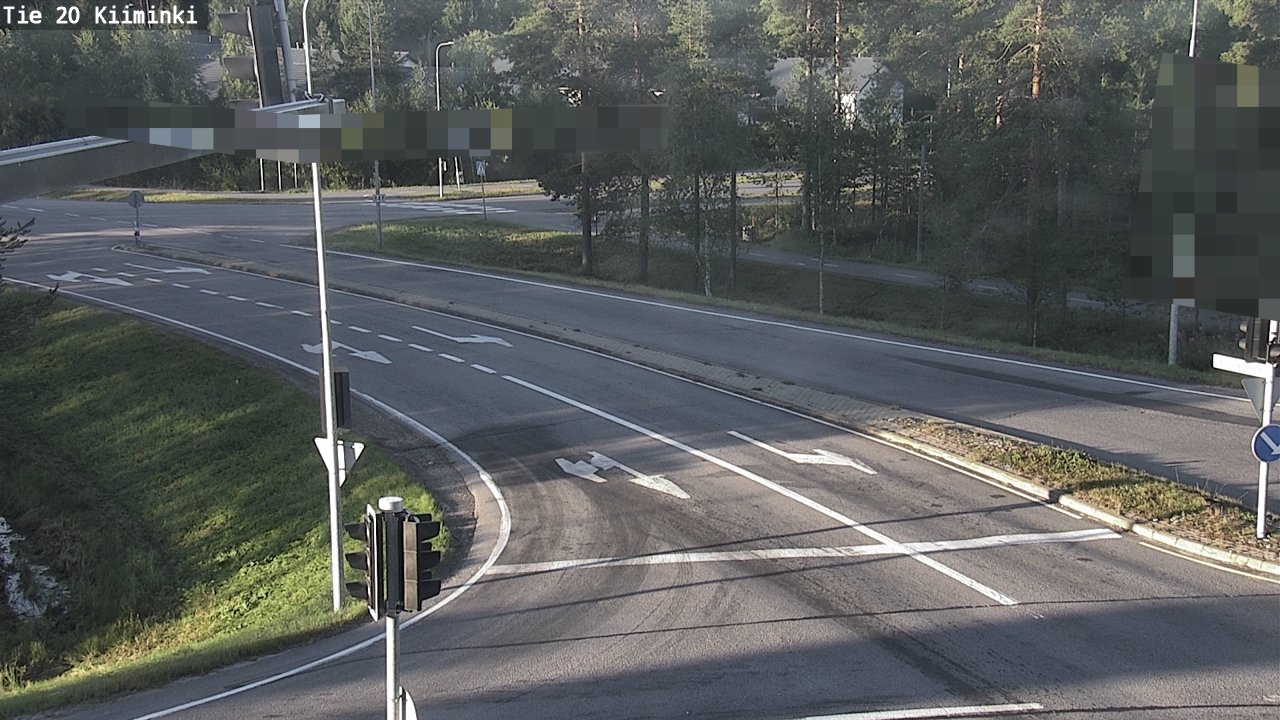 Weather Camera Image Road 20 Oulu Kiiminki, Oulu, Pohjois-Pohjanmaa