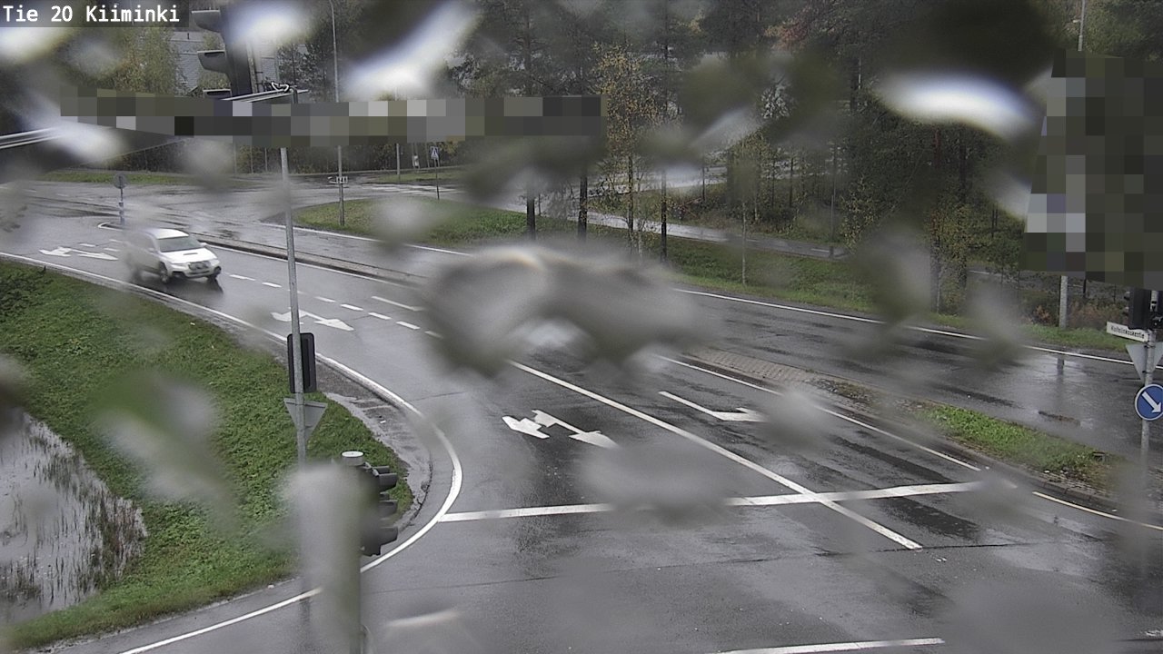 Weather Camera Image Road 20 Oulu Kiiminki, Oulu, Pohjois-Pohjanmaa