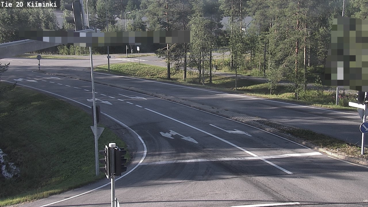 Weather Camera Image Road 20 Oulu Kiiminki, Oulu, Pohjois-Pohjanmaa