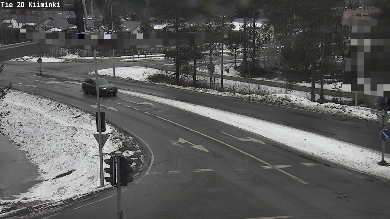 Weather Camera Image Road 20 Oulu Kiiminki, Oulu, Pohjois-Pohjanmaa