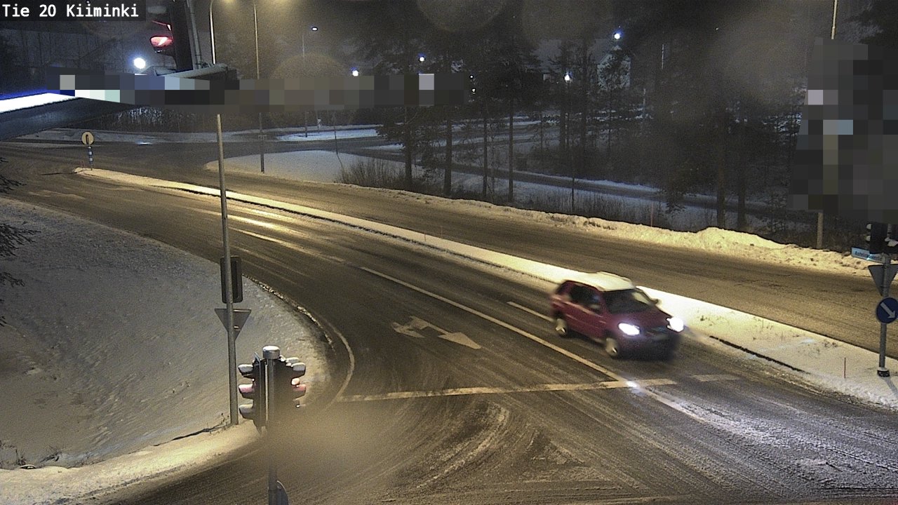 Weather Camera Image Road 20 Oulu Kiiminki, Oulu, Pohjois-Pohjanmaa