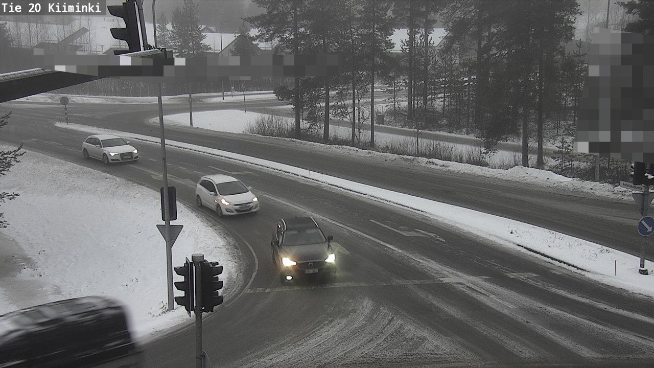 Weather Camera Image Road 20 Oulu Kiiminki, Oulu, Pohjois-Pohjanmaa