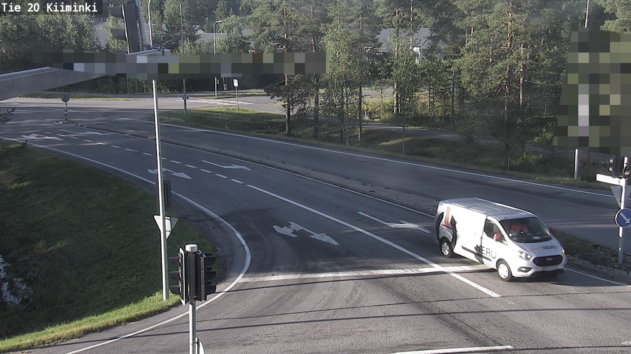 Weather Camera Image Road 20 Oulu Kiiminki, Oulu, Pohjois-Pohjanmaa