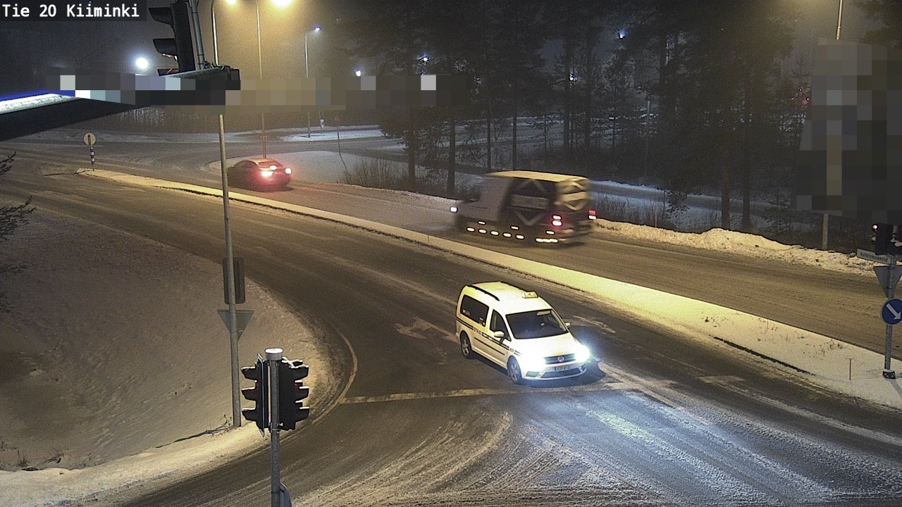 Weather Camera Image Road 20 Oulu Kiiminki, Oulu, Pohjois-Pohjanmaa