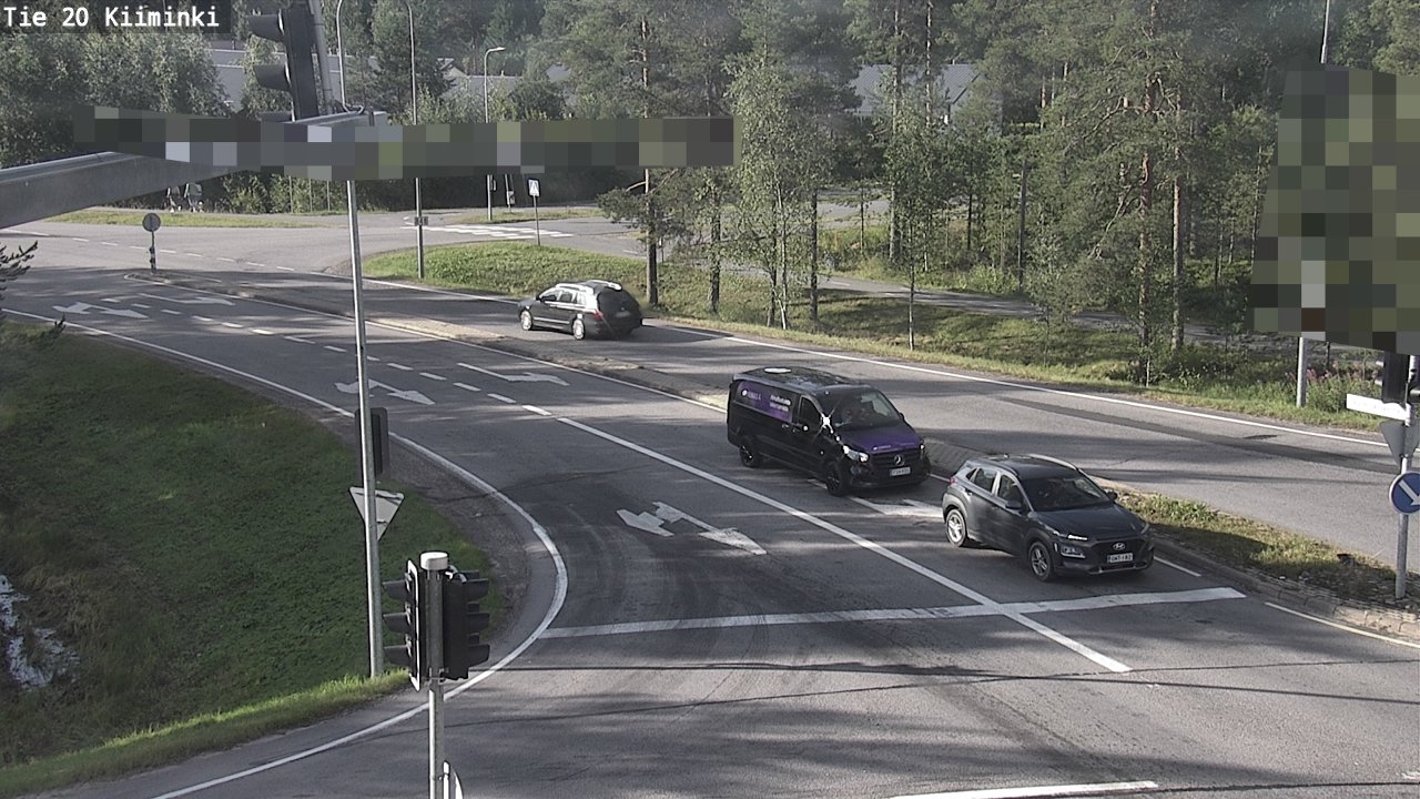 Weather Camera Image Road 20 Oulu Kiiminki, Oulu, Pohjois-Pohjanmaa